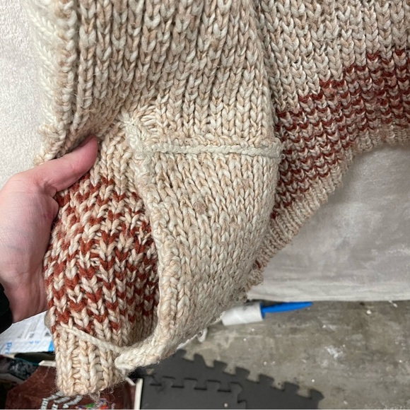 Free People Time and Again Chunky Knit Oversized Open Front Cardigan small - Picture 6 of 10